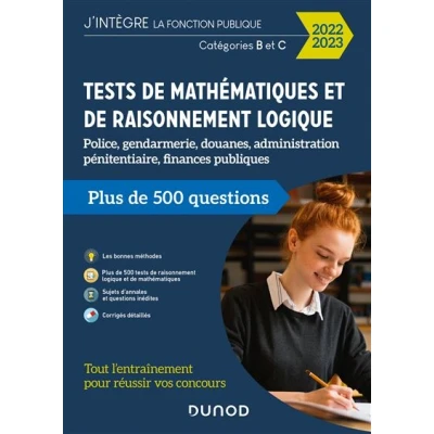Image de Tests de mathématiques et raisonnement logique 2022 2023