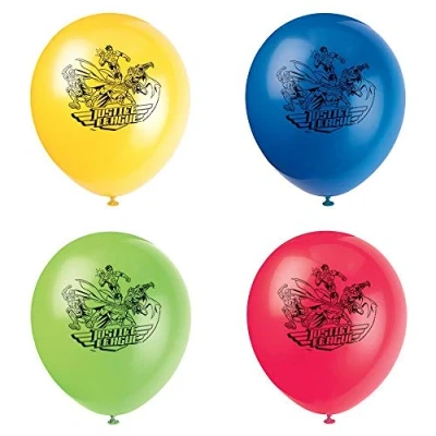 Afbeelding van Superhelden Justice League ballonnen 8 stuks