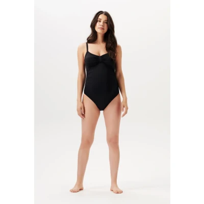 Afbeelding van Zwangerschaps Badpak Saint Tropez Black M/L