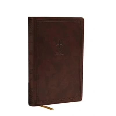 Afbeelding van NRSV, Catholic Bible, Gift Edition, Leathersoft, Brown, Comfort Print
