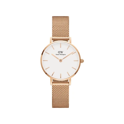 Afbeelding van Daniel Wellington Petite Melrose 28M Horloge, Dames, Maat: 36, Eggshell white