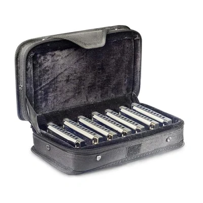 Afbeelding van Stagg Mondharmonica set BJH B20 SET1