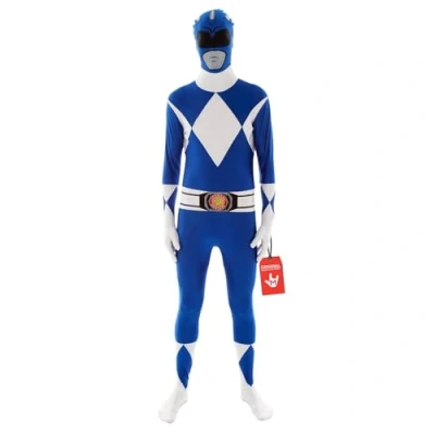 Afbeelding van Morphsuits Originele Power Rangers voor een lengte van 150 165 cm Blauw Maat M