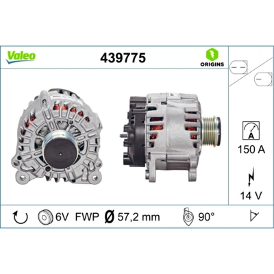 Afbeelding van Valeo Alternator/Dynamo 439775