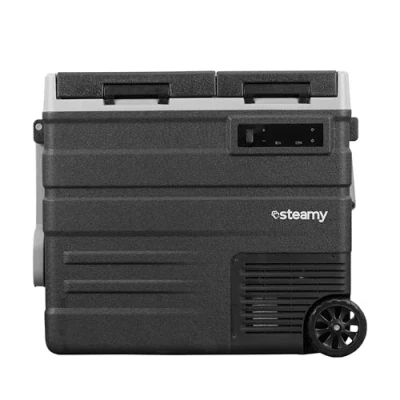 Afbeelding van Steamy E Dual Zone Roller Elektrische Compressor Koelbox Op Wielen (57 liter)