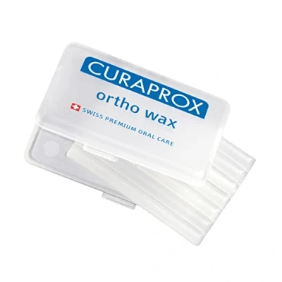 Afbeelding van Curaprox Orthodontic wax on braces (Ortho Wax) 7 x 0.53 g 0.5g