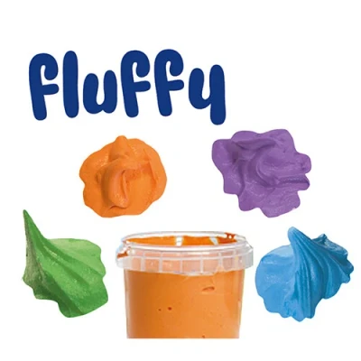Afbeelding van Ses creative fluffy vingerverf 4st