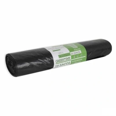 Afbeelding van Vuilniszakken Eco Green Time GR36748 100 L (35 Stuks)