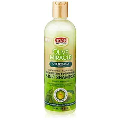 Afbeelding van African Pride Olive Miracle 2in1 Shampoo &amp; Conditioner 355ml