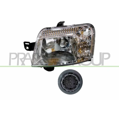Afbeelding van PRASCO FT1234804 Koplampen Links H4 Met regelmotor voor LWR FIAT: Panda II Hatchback