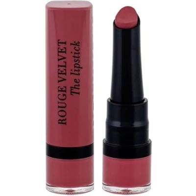 Afbeelding van Bourjois Nu Ral Rouge Velvet The Lipstick 49 MACA&#039;ROSE