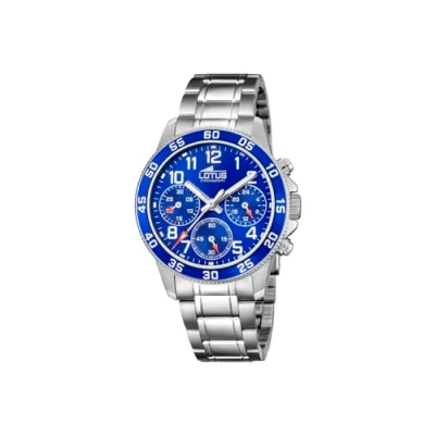 Afbeelding van Lotus Junior horloge mensen Zilver diameter 36 mm roestvrij staal