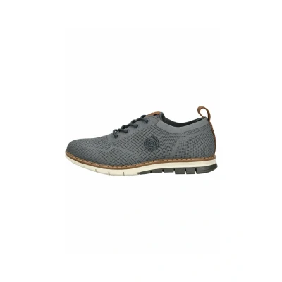 Afbeelding van bugatti Sneakers laag grey, Heren, Maat: 41, Grey Textiel