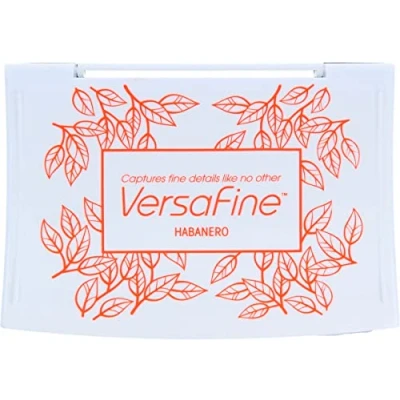 Afbeelding van VF 12 Versafine inkt groot stempelkussen Habanero oranje stempel