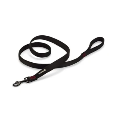 Afbeelding van Beeztees Parinca Hondenriem Nylon Zwart 180 cm x 25 mm