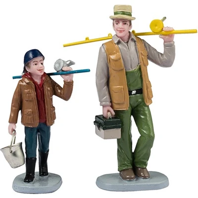 Afbeelding van Lemax Fishin‘ Time Set van 2
