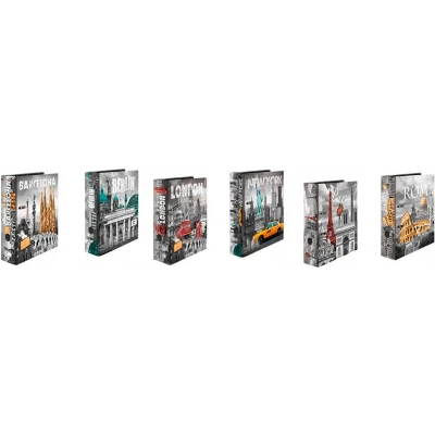 Afbeelding van 1x10 Herma design ordner Steden DIN A4 7169