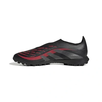Afbeelding van adidas Performance Predator League Laceless TURF Voetbalschoenen voor kunstgras, Heren, Maat: 45 1/3, Core black/grey four/lucid red