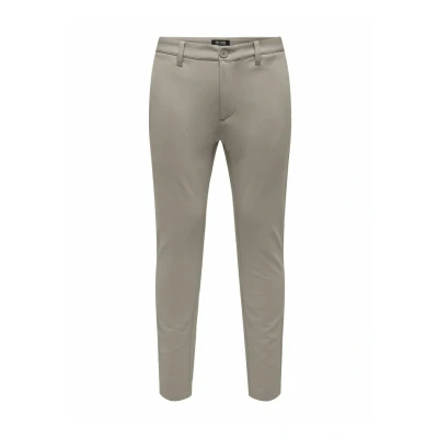 Afbeelding van Only &amp; Sons Onsmark Chino, Heren, Maat: 28x32, Vintage khaki