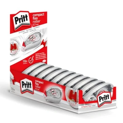 Afbeelding van Correctieroller Pritt 4.2mmx10m compact flex 1 stuk 10 stuks