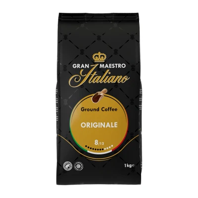 Afbeelding van 25% korting met code Gran Maestro Italiano gemalen koffie Originale 1 stuk kg