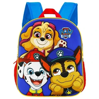 Afbeelding van Paw Patrol Marineblauwe 3D schoolrugzak voor een jongen, 31x24x9 cm