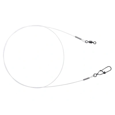 Afbeelding van Spro Matt Black Leader Fluorocarbon 40cm (1,00mm) (2stuks) Roofvis onderlijnen