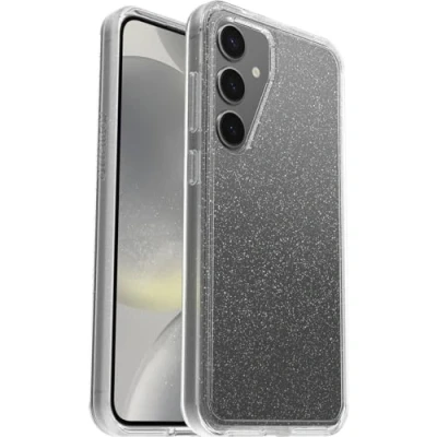 Image de OtterBox Symmetry Series Clear Coque de protection pour téléphone portable polycarbonate, caoutchouc synthétique stardust (paillettes transparentes) Samsung Galaxy S24+