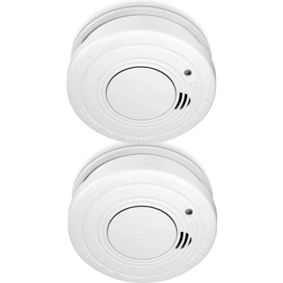 Afbeelding van Alecto SA 29 5 Rookmelder met jaar batterij, 2 pack, wit White