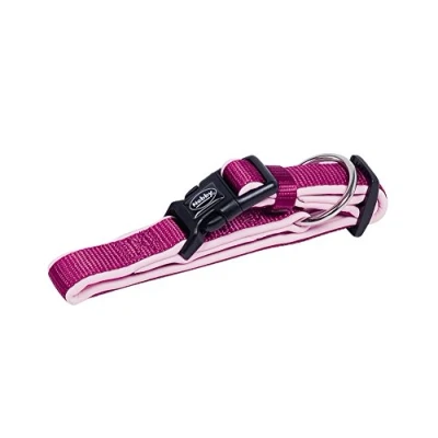 Afbeelding van Nobby halsband classic preno roze 25 35 cm