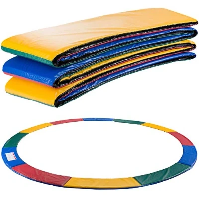 Afbeelding van AREBOS Randafdekking voor trampoline randbescherming veiligheidsmat, 100% UV bestendig scheurvast accessoires Meerkleurig 487 cm