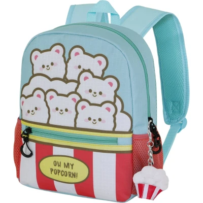 Afbeelding van Oh My Pop Rugzak Sweet Popcorn 2 Vakken Premium Quality Pluche Hanger Hoogte 35cm