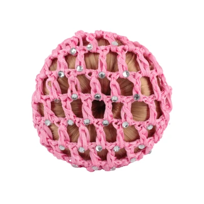 Image de Horka Filet à Cheveux Strass Rose
