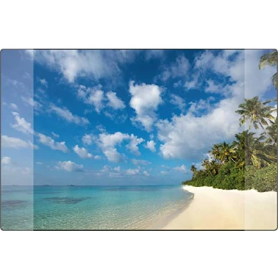 Afbeelding van Bureauonderlegger Kangaro PP 38x58cm dessin strand