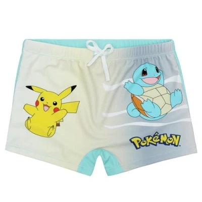 Afbeelding van Pokemon Zwemshort voor jongens met Pikachu, Blauw