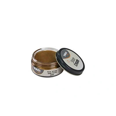 Afbeelding van TRG schoencrème met bijenwas oud goud 50 ml