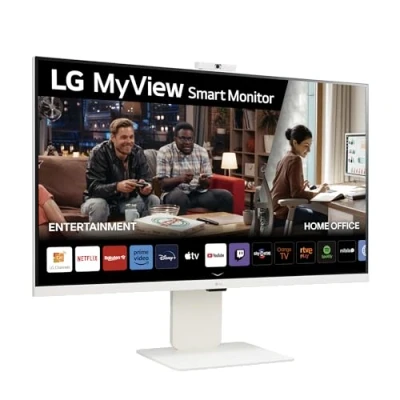 Image de Ecran PC LG 32SR85U W.AEU 32&quot; 60 Hz 4K UHD Blanc