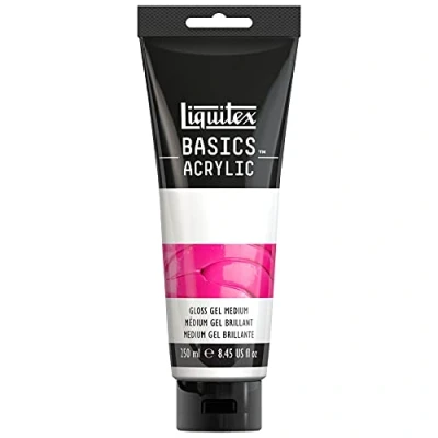 Afbeelding van Liquitex Basics 250ml Tube Gloss Gel Medium
