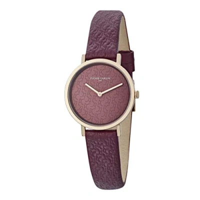 Afbeelding van Montre Pierre Cardin Belleville Simplicity Pour Femmes Bourgogne CBV.1015