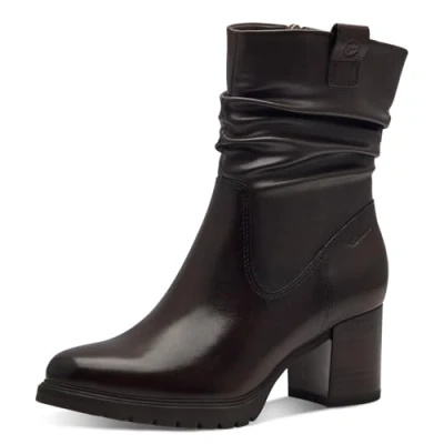Afbeelding van Tamaris Dames 1 25367 43 modieuze laarzen voor dames, Mokka