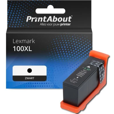 Afbeelding van Huismerk Lexmark 100XL (14N1068E) Inktcartridge Zwart Hoge capaciteit