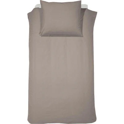 Afbeelding van Dekbedovertrek Cinderella Uni Katoen flanel Taupe