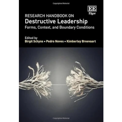 Afbeelding van Research Handbooks in Business and Management series Handbook on Destructive Leadership