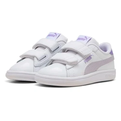 Afbeelding van PUMA Smash 3.0 L V Inf Sneakers, uniseks, kinderen, Lila Crush Lavender Alert, 19 EU
