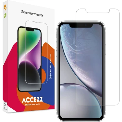 Afbeelding van Accezz Screenprotector Geschikt voor iPhone 11 / 12 Pro Xr Gehard Glas