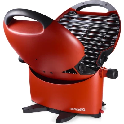 Afbeelding van nomadiQ BBQ 3.0 de ultieme lichtgewicht draagbare gas / Grill Barbecue voor op camping &amp; vakantie Terra Rood