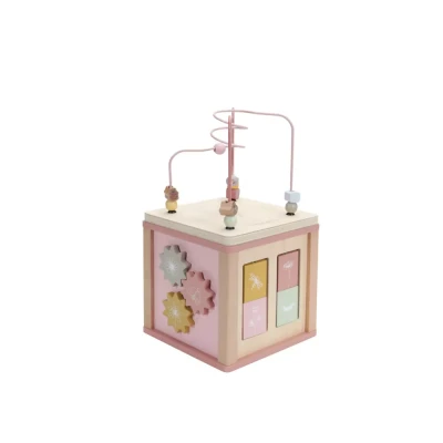 Afbeelding van Little Dutch Activiteitenkubus Wild Flowers