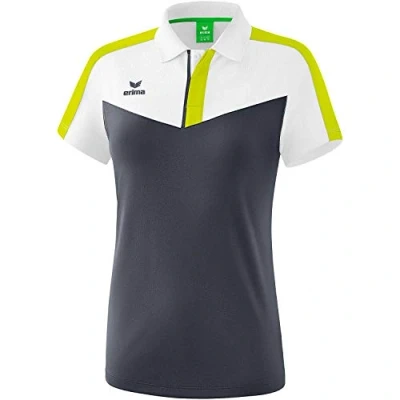 Afbeelding van Squad polo dames wit/slate grey/lime / 36