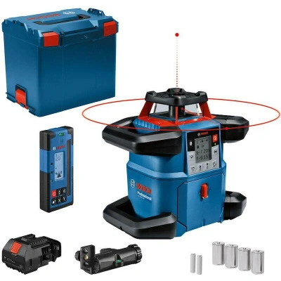 Afbeelding van Bosch Professional GRL 600 CHV Accu Rotatielaser Rood 18V + Laserontvanger LR 60 Basic Body in L Boxx 0601061F01