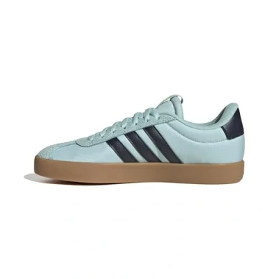 Image de adidas Femme VL COURT 3.0 SHOES, Semi Flash Aqua/Aurora Ink/Lucid Lemon, 38 2/3 EU